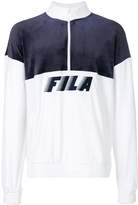 Thumbnail for your product : Fila Easton contrast panel zipped sweatshirt
