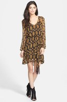 Thumbnail for your product : Ella Moss Marigold Print Silk Dress (Nordstrom Exclusive)