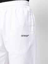 Thumbnail for your product : Off-White Scribble Diag print track shorts