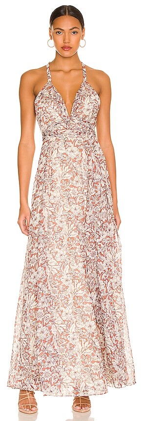 womens ivory maxi dress
