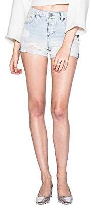Silver Jeans Silver Jeans Co. Women's Kellaline Mid-Rise Relaxed Fit Shorts