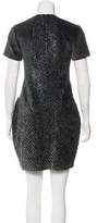 Thumbnail for your product : Burberry Matelassé Velvet Dress