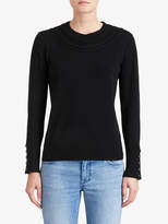 Thumbnail for your product : Burberry Cable Knit Yoke Cashmere Sweater