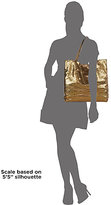 Thumbnail for your product : Lanvin Carry Me Medium Metallic Snake-Embossed Leather Tote