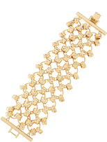 Thumbnail for your product : Fragments for Neiman Marcus Linked Three-Row Bracelet, Golden