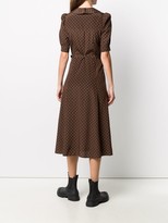 Thumbnail for your product : P.A.R.O.S.H. Polka Dot-Print Midi Dress