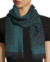 Thumbnail for your product : Versace Black Maze Scarves