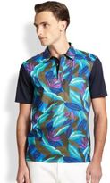 Thumbnail for your product : Michael Kors Floral-Print Polo