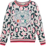 Thumbnail for your product : Kenzo Tiger Leopard Pattern Sweater