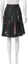 Thumbnail for your product : Proenza Schouler Paneled Knee-Length Skirt