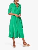 Thumbnail for your product : Mint Velvet Midi Shirt Dress, Green