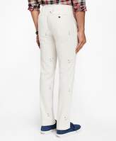 Thumbnail for your product : Brooks Brothers Embroidered Cotton Seersucker Chinos