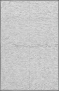 Union Rustic Geometric Machine Woven Rectangle 3' x 5' Wool/Polyester Area Rug in Gray