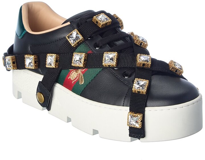 gucci platform sneakers