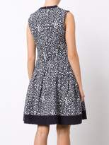 Thumbnail for your product : Carolina Herrera brush splatter print dress