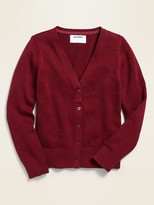 Thumbnail for your product : Old Navy Uniform V-Neck Cardigan for Girls