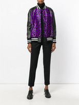 Thumbnail for your product : Junya Watanabe Cotton Bomber With Leopard Pattern