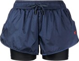 Thumbnail for your product : Perfect Moment Layered-Design Lightweight Shorts