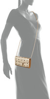 Thumbnail for your product : MCM Patricia Visetos Large Two-Fold Flap Wallet On Chain
