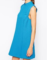 Thumbnail for your product : Warehouse High Neck Textured Swing Dress