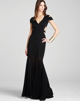 Thumbnail for your product : BCBGMAXAZRIA Gown - Off The Shoulder Cutout