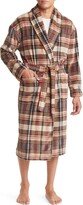 Thumbnail for your product : Majestic International Plaid Fleece Robe