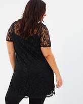 Thumbnail for your product : Evans Lace Embroidered Tunic