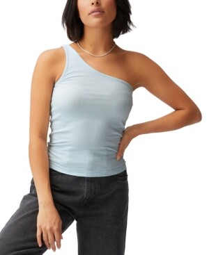 Cotton On Women's Zinny One Shoulder Top