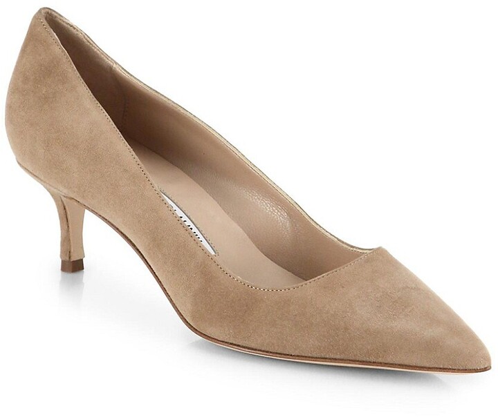 pumps suede beige