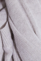 Thumbnail for your product : Autumn Cashmere Gathered Melange Cashmere Sweater