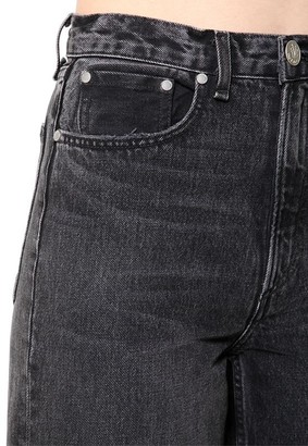 Rag & Bone Haru Cotton Denim Wide Leg Jeans