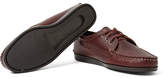 Thumbnail for your product : Quoddy Blucher Full-Grain Leather Boat Shoes