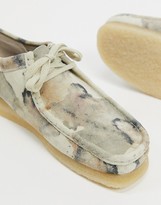 Thumbnail for your product : Clarks Originals wallabee shoes in camo