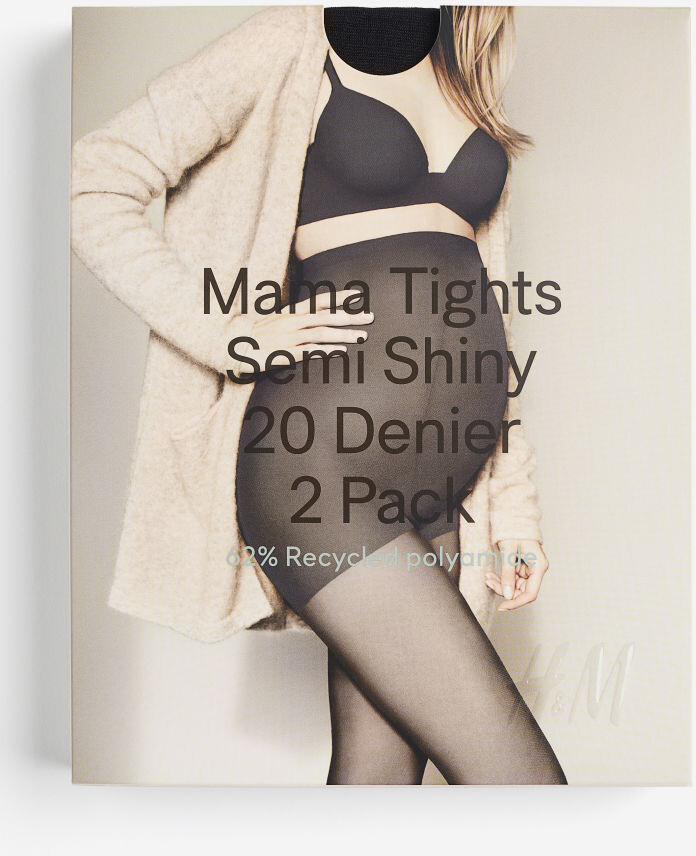 H&M MAMA 2-pack Tights 20 Denier - ShopStyle Hosiery