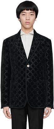 Gucci GG velvet jacket