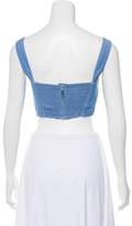 Thumbnail for your product : Rebecca Minkoff Gabby Bustier Crop Top w/ Tags