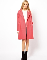 Thumbnail for your product : ASOS COLLECTION Oversized Cocoon Coat