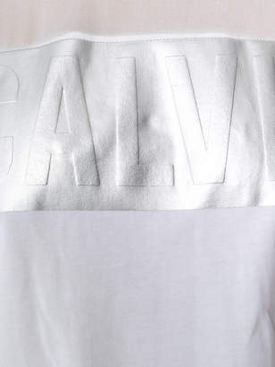 CK Calvin Klein logo patch T-shirt