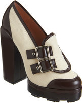 Thumbnail for your product : Carven Buckled Loafer Pumps
