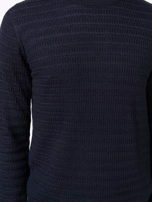 Emporio Armani Textured-Knit Jumper