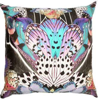 Roberto Cavalli Large Flying Wings Satin Accent Pillow