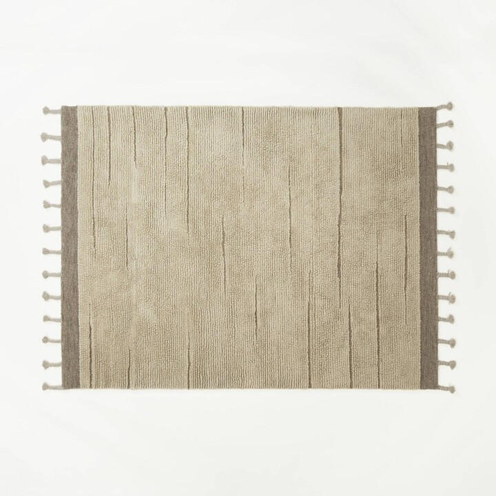 Threshold designed w/Studio McGee 5'x7' Rush Valley Wool Tufted Border