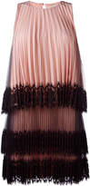 Thumbnail for your product : Christopher Kane pleated tulle mini dress