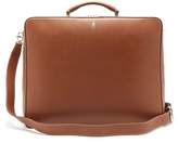 Thumbnail for your product : Mark Cross Baker Palmellato-leather Weekend Bag - Mens - Tan