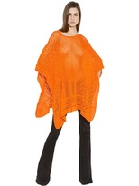 Thumbnail for your product : Emilio Pucci Crocheted Cotton Poncho