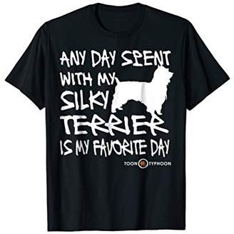 DAY Birger et Mikkelsen Funny Silky Terrier T-shirt Any Spent With My....