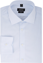 Thumbnail for your product : Barneys New York Men's Fine-Line Stripe Fitted Shirt-LIGHT BLUE