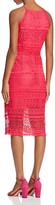 Thumbnail for your product : Laundry by Shelli Segal Lace-Inset Fringe Venise Dress