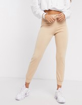 Thumbnail for your product : Street Collective mix and match high waisted joggers in camel