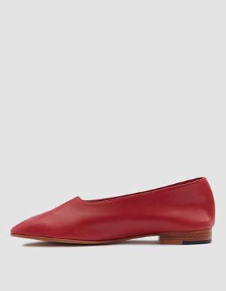 Martiniano Glove Slip-On Shoe in Red